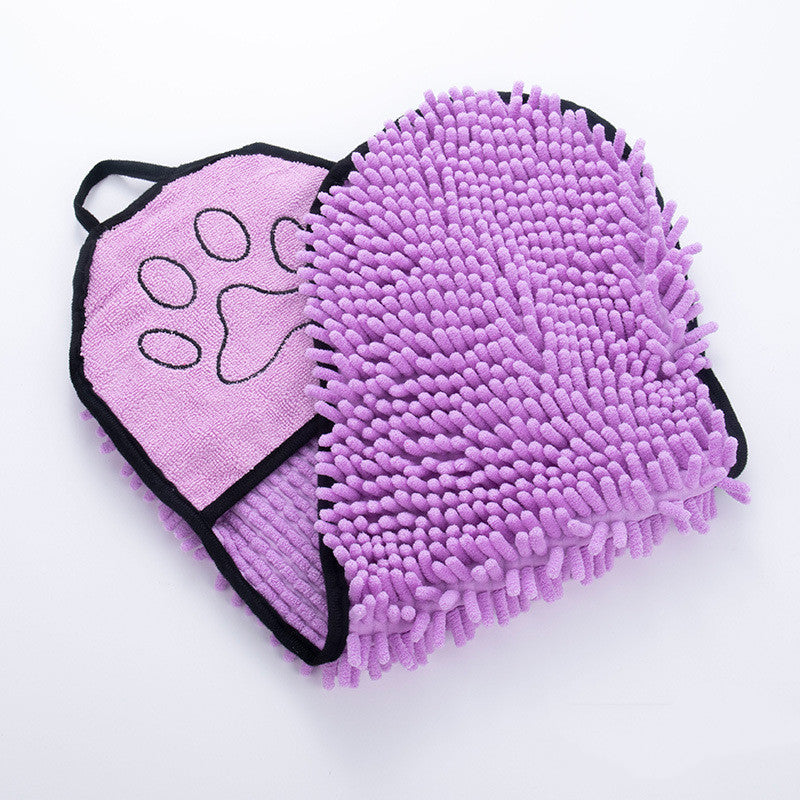 DryPaws™ Super Absorbent Pet Bath Towel with Hand Pockets