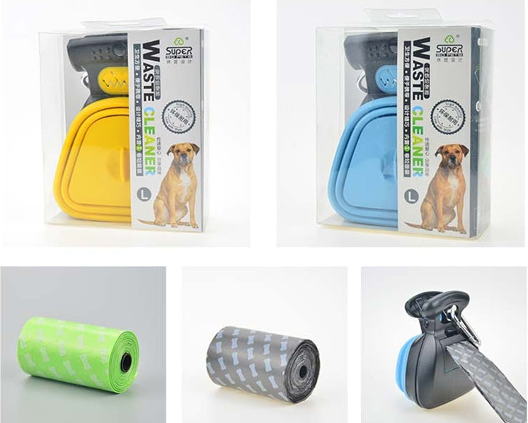 PooPal™ Foldable Pet Pooper Scooper with Bags
