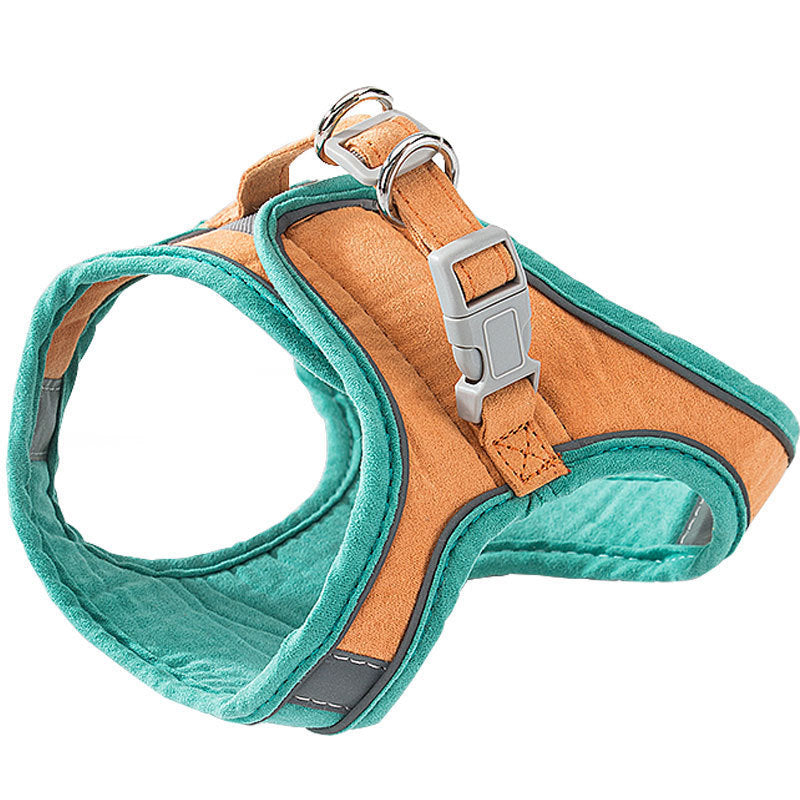 SafePaws™ Reflective Cat & Small Dog Harness with Leash