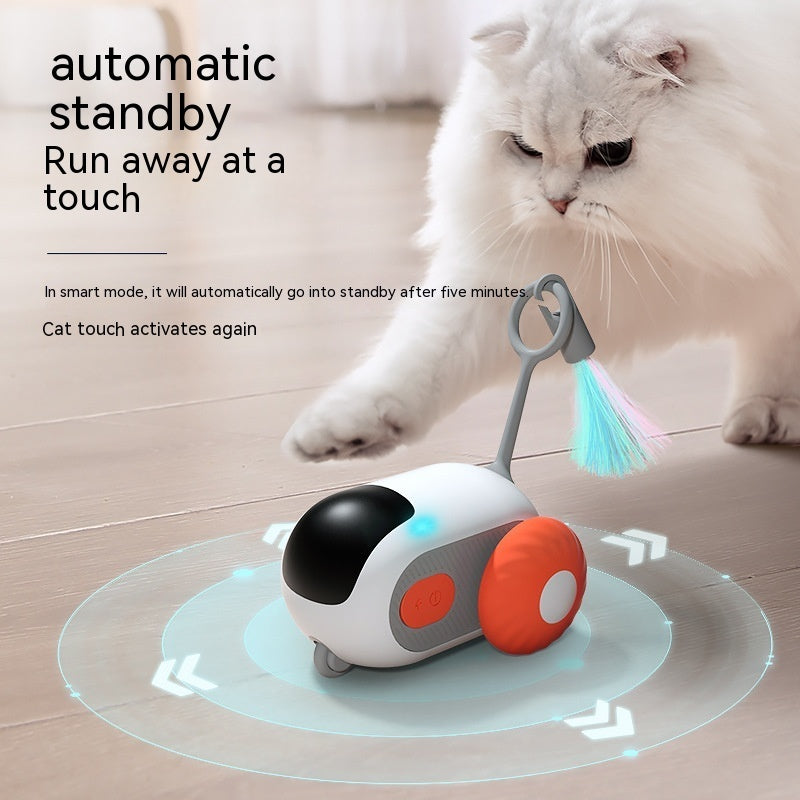 CrazyJoy™ Remote-Control Interactive Cat Car Toy