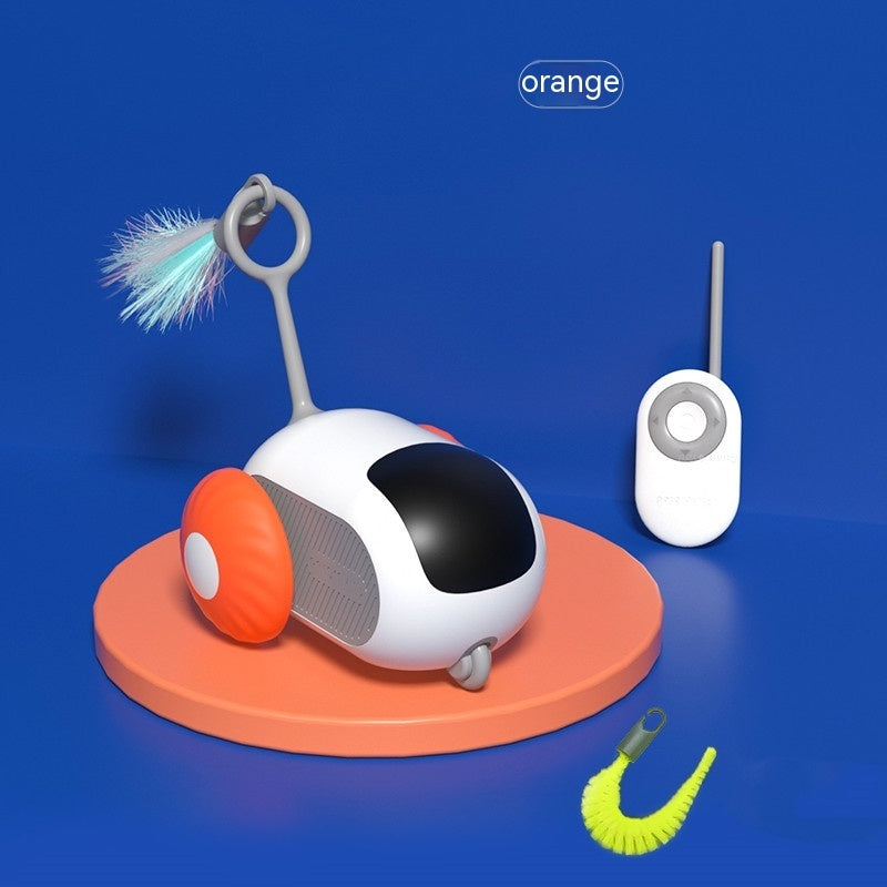 CrazyJoy™ Remote-Control Interactive Cat Car Toy