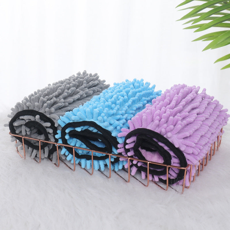 DryPaws™ Super Absorbent Pet Bath Towel with Hand Pockets