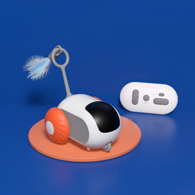 CrazyJoy™ Remote-Control Interactive Cat Car Toy