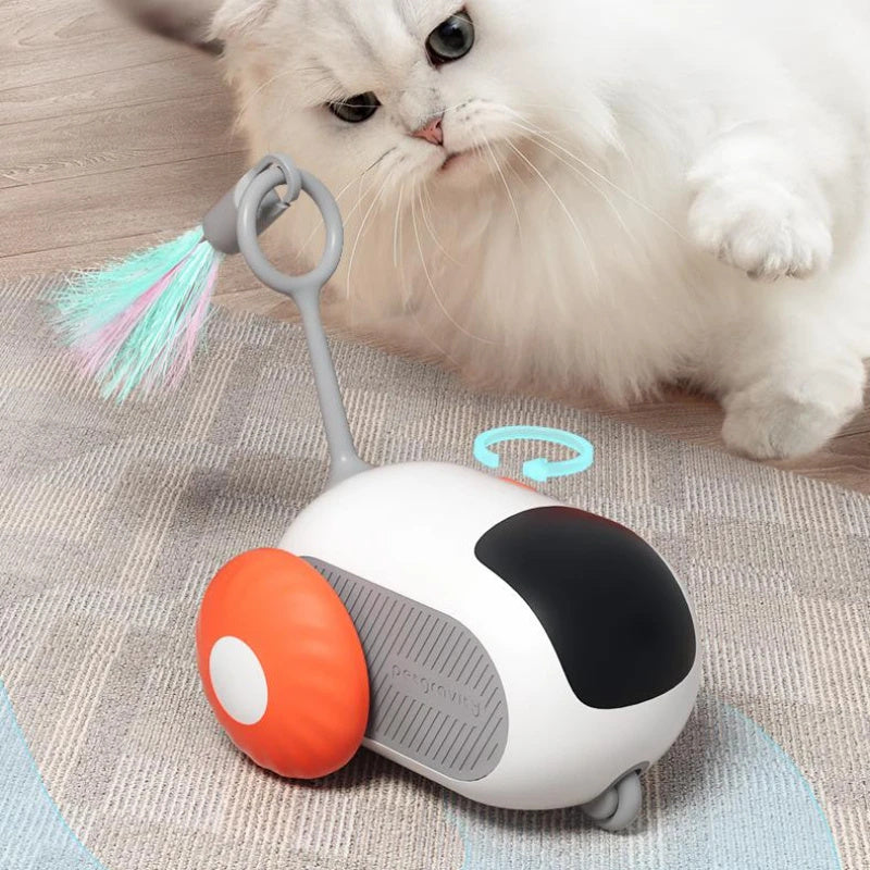 CrazyJoy™ Remote-Control Interactive Cat Car Toy