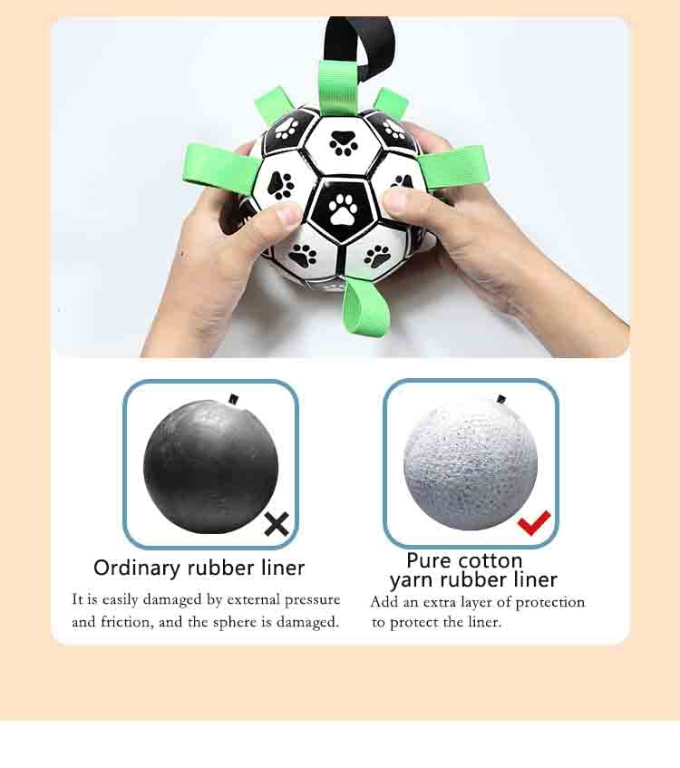 TugBall™ Interactive Dog Football Toy