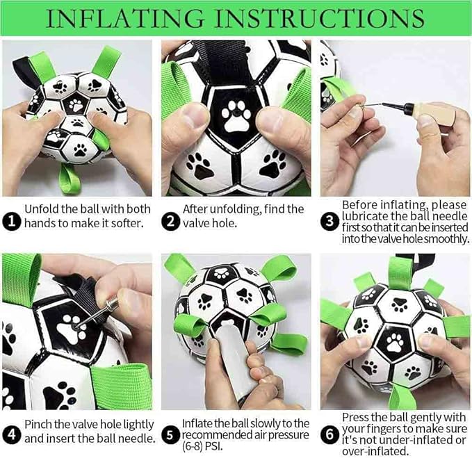 TugBall™ Interactive Dog Football Toy