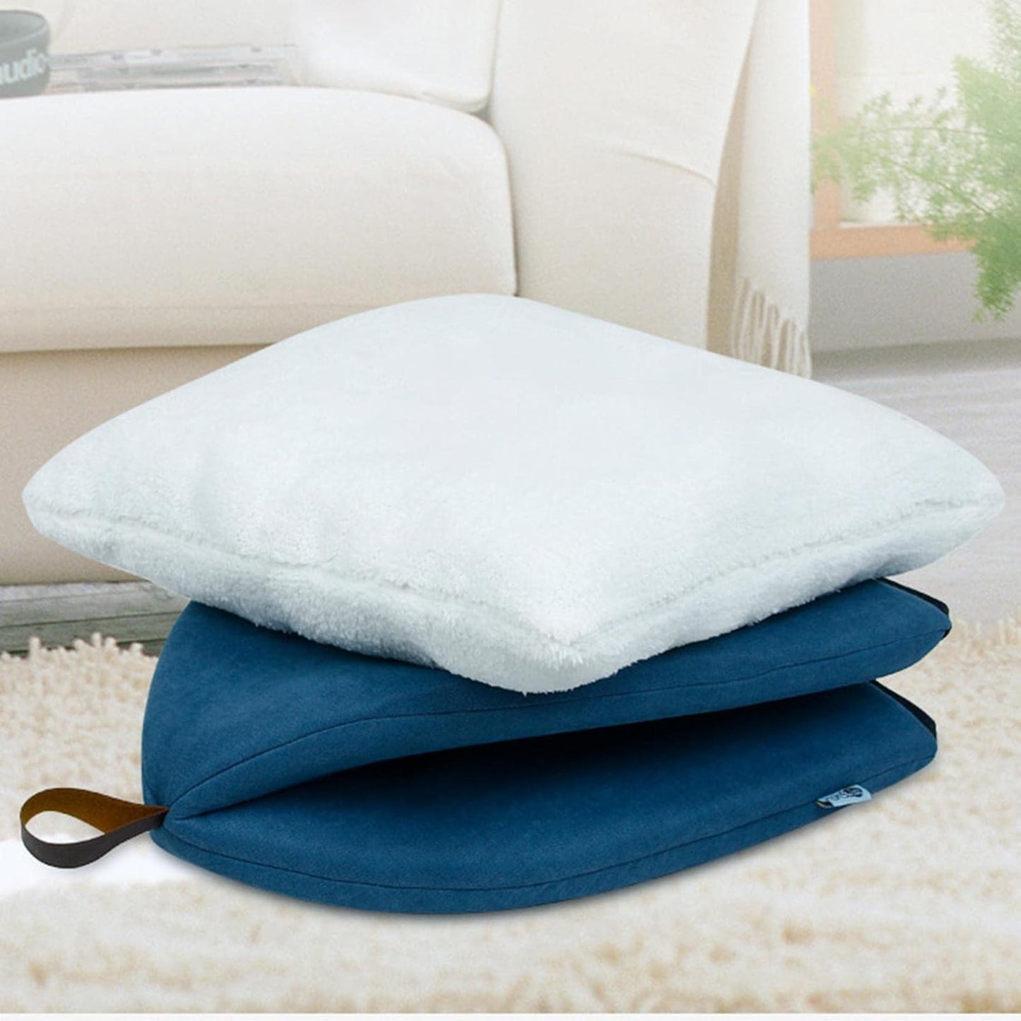 SnuggleNook™ Pet Tent Bed with Plush Mat