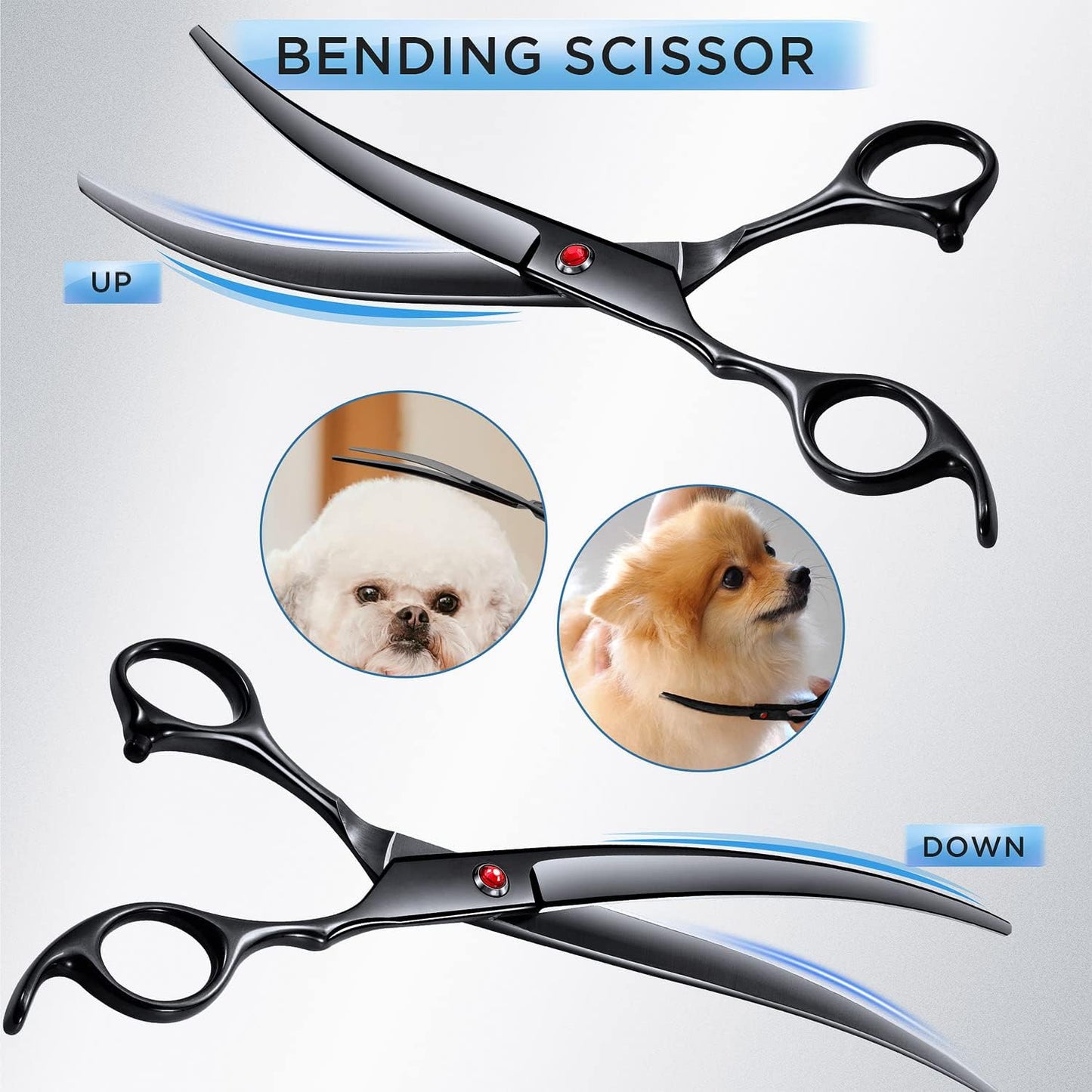 PawfectTrim™ 6-in-1 Grooming Scissors Set