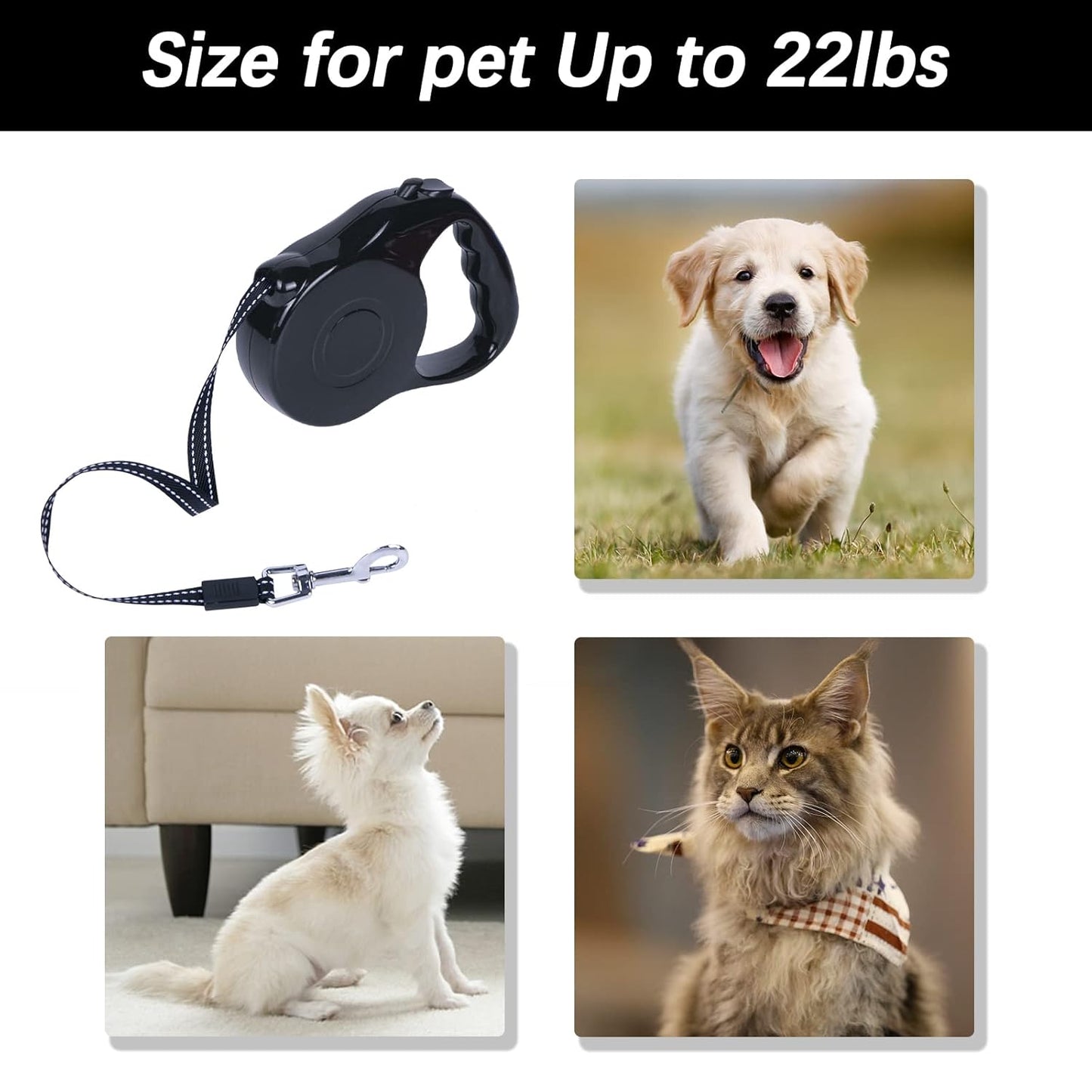 FlexiPaws™ Retractable Dog Lead