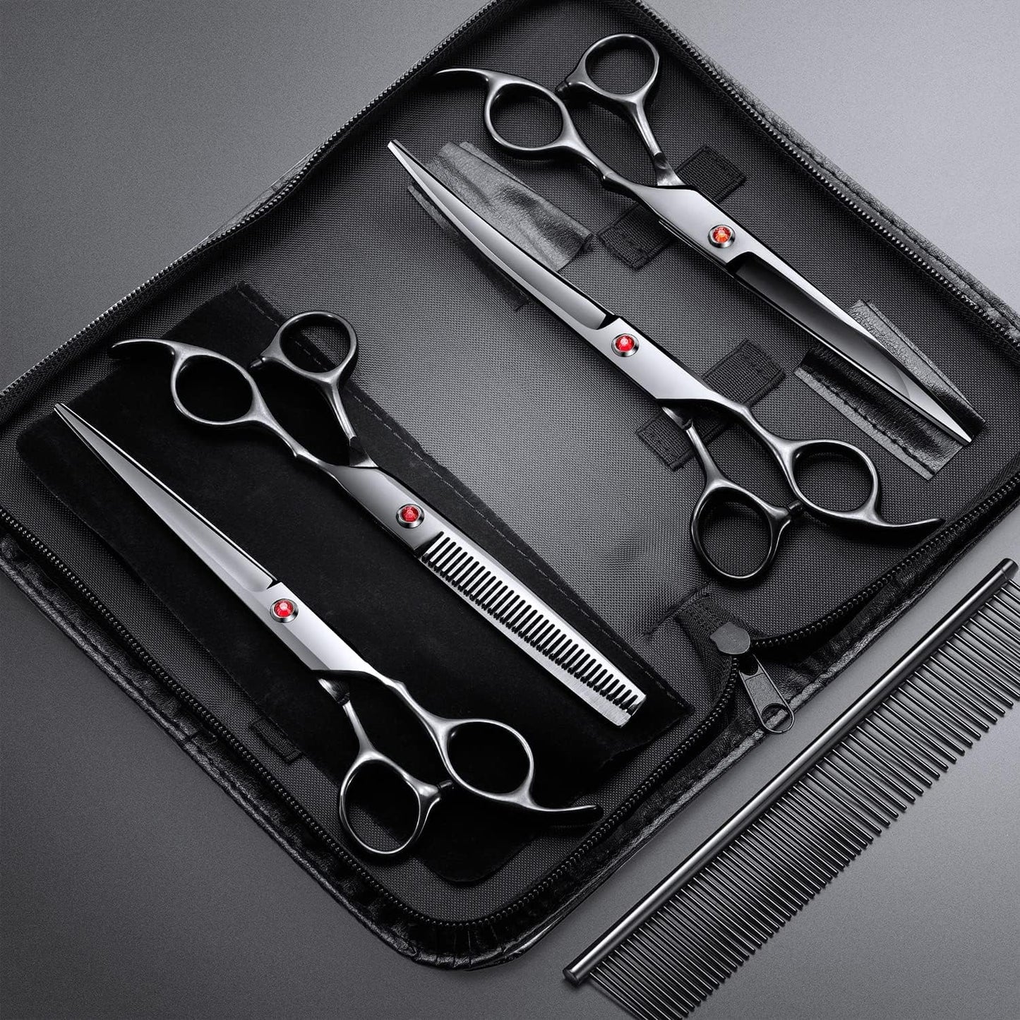 PawfectTrim™ 6-in-1 Grooming Scissors Set