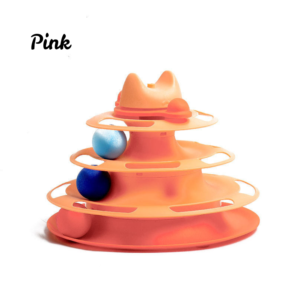 WhirlPaws™ 4-Tier Cat Turntable Toy