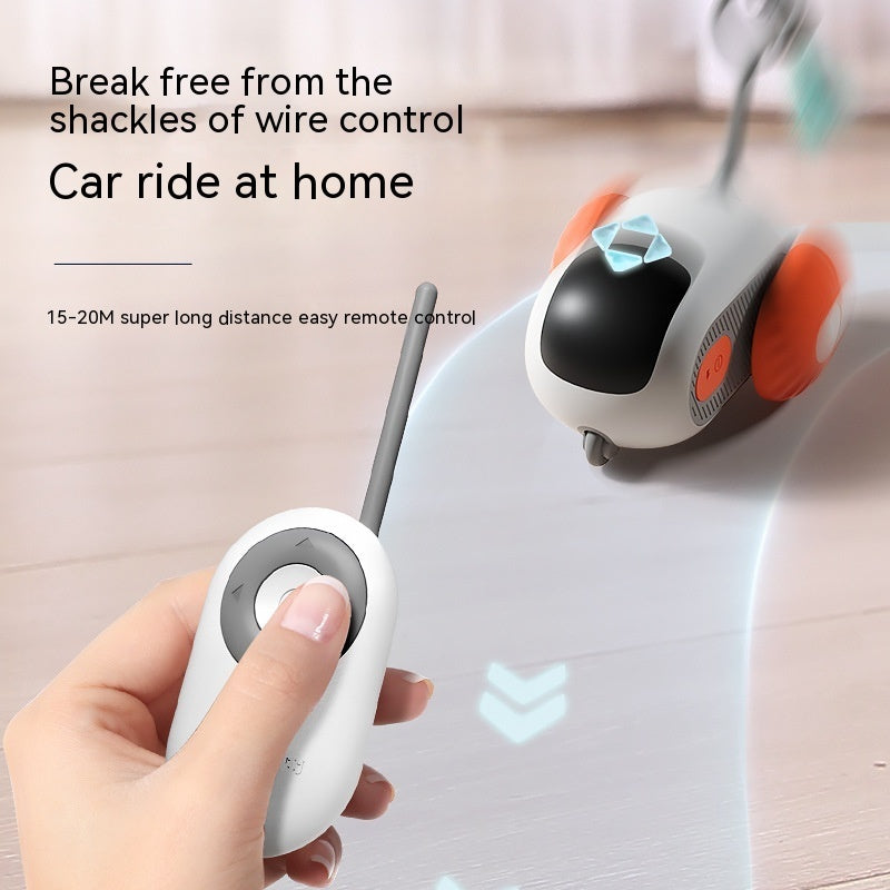 CrazyJoy™ Remote-Control Interactive Cat Car Toy