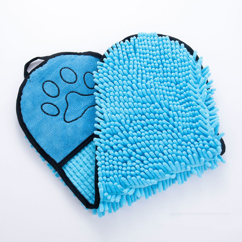 DryPaws™ Super Absorbent Pet Bath Towel with Hand Pockets