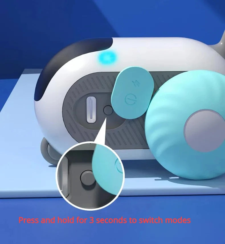 CrazyJoy™ Remote-Control Interactive Cat Car Toy