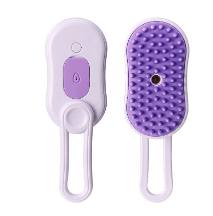 PurrGlow™ 3-in-1 Luxury Steam Grooming Brush