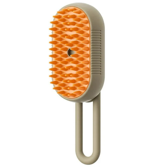 PurrGlow™ 3-in-1 Luxury Steam Grooming Brush