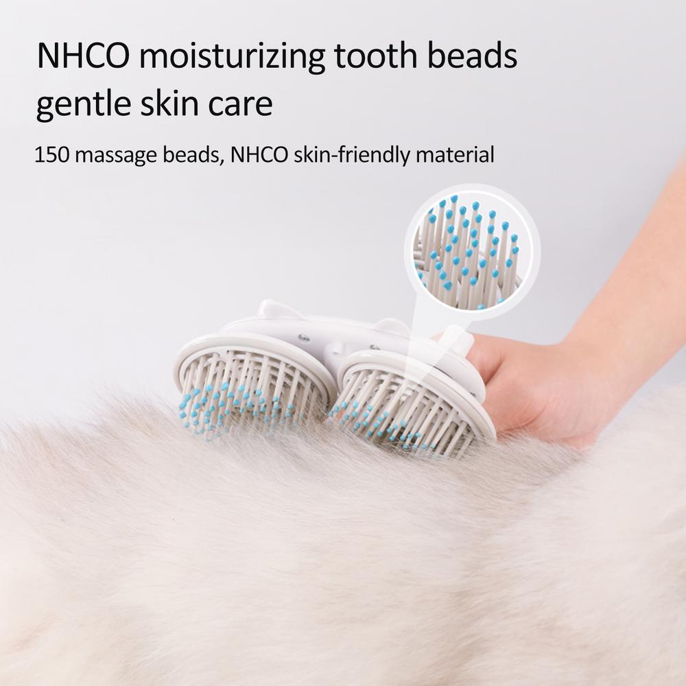 IonGroom™ Double-Head Self-Cleaning Pet Brush
