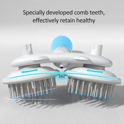 IonGroom™ Double-Head Self-Cleaning Pet Brush