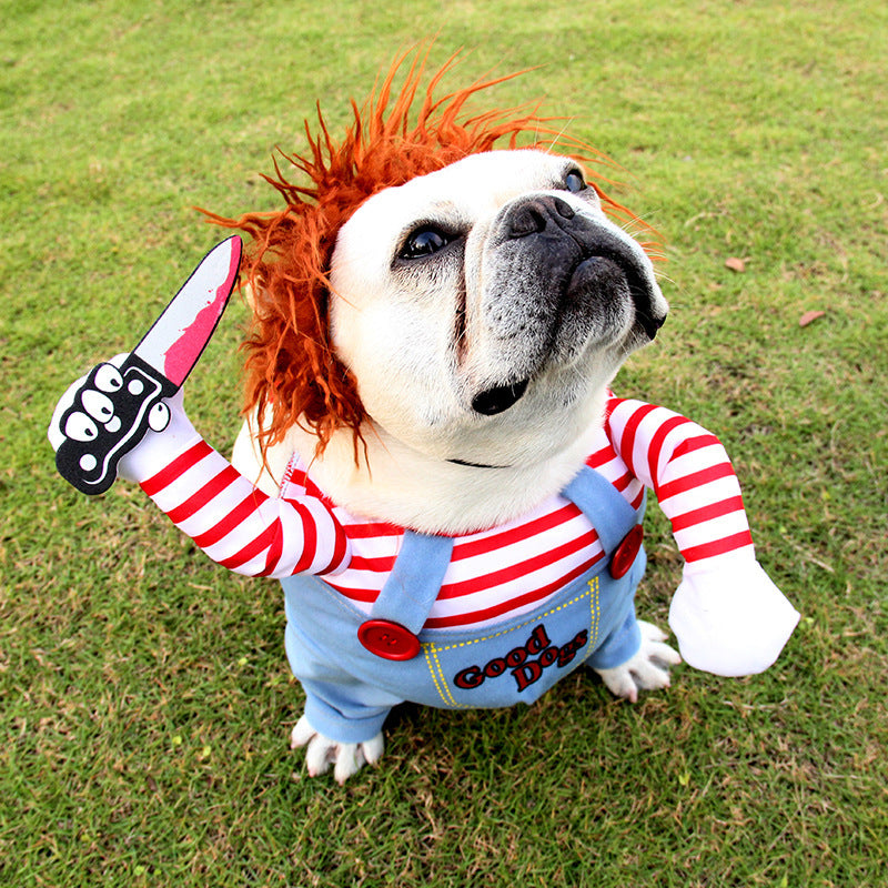 ChuckyPup™ Funny Halloween Dog Costume