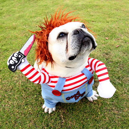 ChuckyPup™ Funny Halloween Dog Costume
