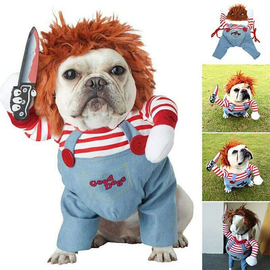 ChuckyPup™ Funny Halloween Dog Costume