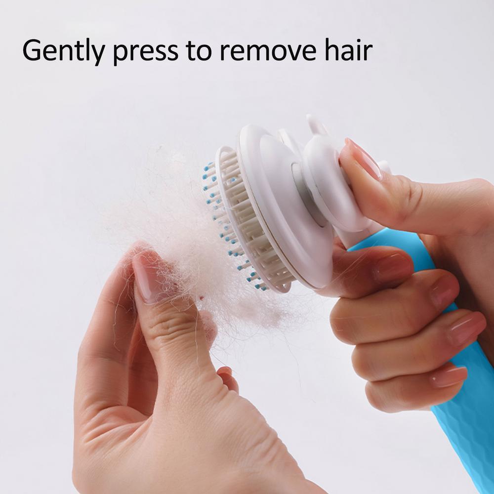 IonGroom™ Double-Head Self-Cleaning Pet Brush